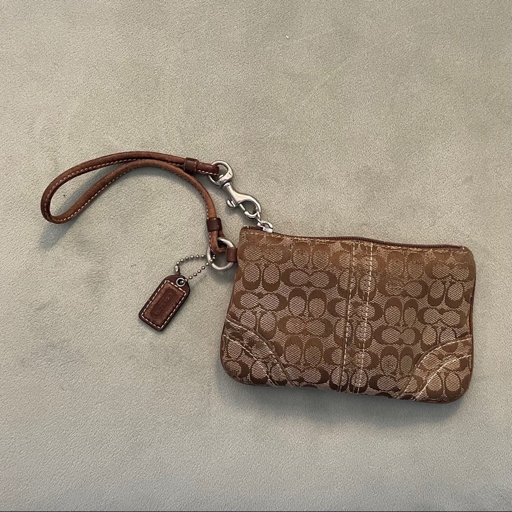 Coach wristlet